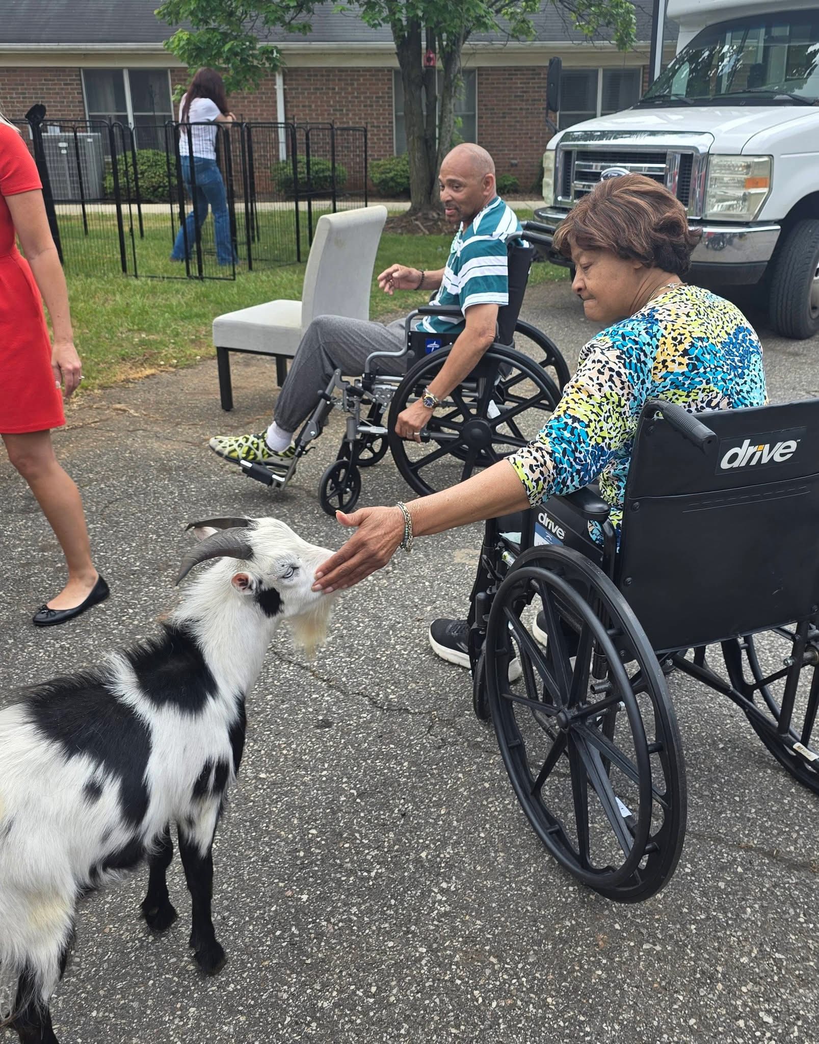 Visit at assisted living